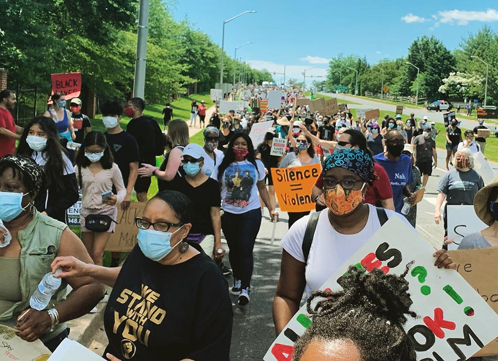 Black Lives Matter march - June 2020
