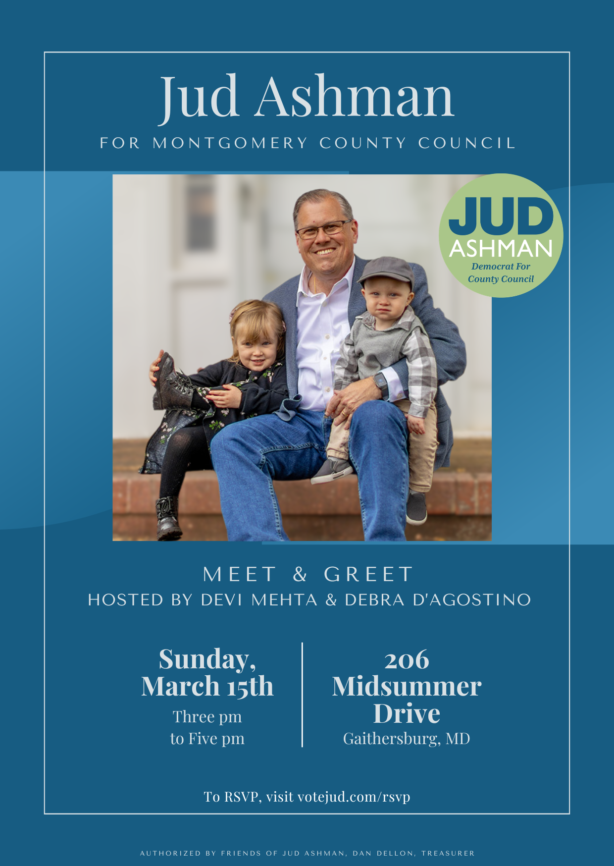 Washingtonian Woods Meet & Greet invite